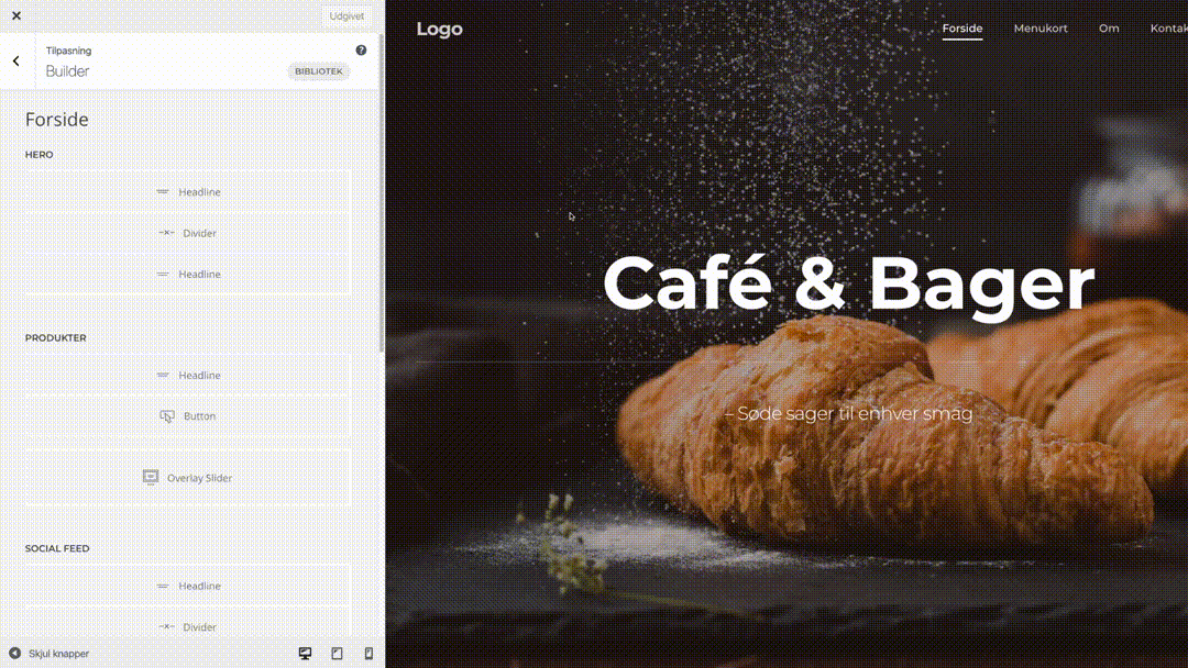 Group Online webbuilder